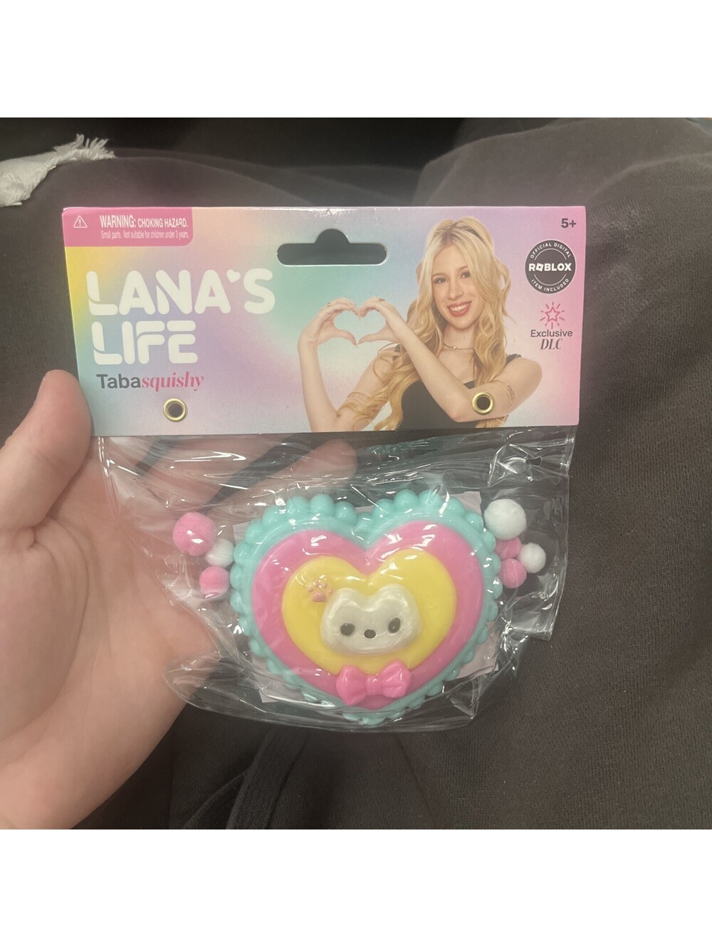 Lana’s Life Bear Bow Heart Taba Squishy Exclusive DLC Ultra Rare